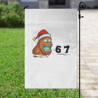 67 Six Seven Garden Flag Funny Bigfoot Christmas - Wonder Print Shop
