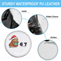67 Six Seven Spare Tire Cover Funny Bigfoot Christmas - Wonder Print Shop