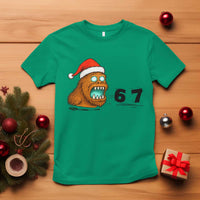 67 Six Seven T Shirt Funny Bigfoot Christmas - Wonder Print Shop