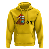 67 Six Seven Hoodie Funny Bigfoot Christmas - Wonder Print Shop