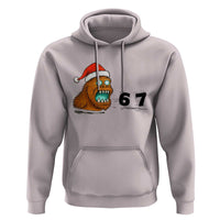 67 Six Seven Hoodie Funny Bigfoot Christmas - Wonder Print Shop