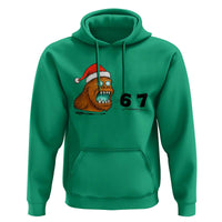 67 Six Seven Hoodie Funny Bigfoot Christmas - Wonder Print Shop