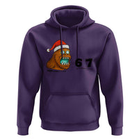 67 Six Seven Hoodie Funny Bigfoot Christmas - Wonder Print Shop