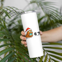 67 Six Seven Skinny Tumbler Funny Bigfoot Christmas - Wonder Print Shop