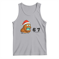 67 Six Seven Tank Top Funny Bigfoot Christmas - Wonder Print Shop