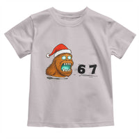 67 Six Seven Toddler T Shirt Funny Bigfoot Christmas - Wonder Print Shop