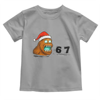 67 Six Seven Toddler T Shirt Funny Bigfoot Christmas - Wonder Print Shop
