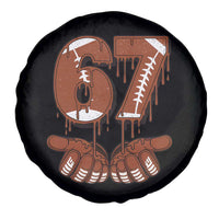 67 Six Seven Spare Tire Cover Funny Football Meme - Wonder Print Shop