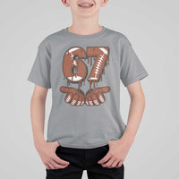 67 Six Seven T Shirt For Kid Funny Football Meme - Wonder Print Shop