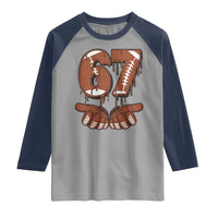 67 Six Seven Raglan Shirt Funny Football Meme - Wonder Print Shop