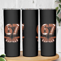 67 Six Seven Skinny Tumbler Funny Football Meme - Wonder Print Shop