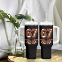 67 Six Seven Tumbler With Handle Funny Football Meme - Wonder Print Shop