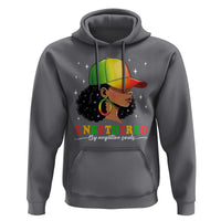 Afro African American Hoodie Unbothered By Negative Souls Black Sassy Queen