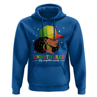 Afro African American Hoodie Unbothered By Negative Souls Black Sassy Queen