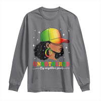 Afro African American Long Sleeve Shirt Unbothered By Negative Souls Black Sassy Queen