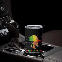 Afro African American Tumbler Cup Unbothered By Negative Souls Black Sassy Queen