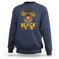 Black History Month Sweatshirt Messy Pun Afro African American