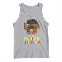 Black History Month Tank Top Messy Pun Afro African American