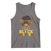 Black History Month Tank Top Messy Pun Afro African American