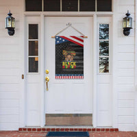 Black History Month Garden Flag Messy Pun Afro African American