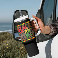 Black History Month Tumbler With Handle Black History Month Didn't Start With Slavery