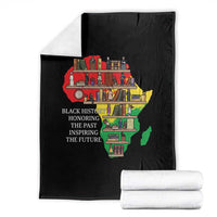 Black History Teacher Throw Blanket Black History Honoring The Past Inspiring The Future