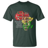 Black History Teacher T Shirt Black History Honoring The Past Inspiring The Future