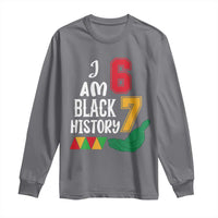 Funny Six Seven African American Long Sleeve Shirt Black History Month