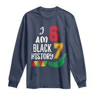 Funny Six Seven African American Long Sleeve Shirt Black History Month