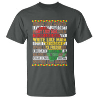 Black History Month T Shirt Dream Like Martin Lead Like Harriet