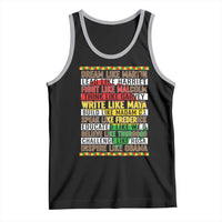 Black History Month Tank Top Dream Like Martin Lead Like Harriet