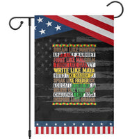 Black History Month Garden Flag Dream Like Martin Lead Like Harriet