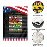 Black History Month Garden Flag Dream Like Martin Lead Like Harriet