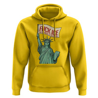 Fck Ice No Human Is Illegal Hoodie Statue of Liberty Anti ICE Immigration Human Rights Protest