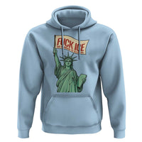 Fck Ice No Human Is Illegal Hoodie Statue of Liberty Anti ICE Immigration Human Rights Protest