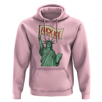 Fck Ice No Human Is Illegal Hoodie Statue of Liberty Anti ICE Immigration Human Rights Protest