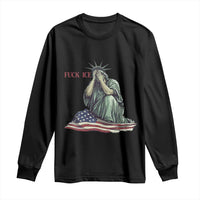 Statue of Liberty Anti ICE Deportation Human Rights Protest Long Sleeve Shirt