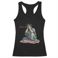 Statue of Liberty Anti ICE Deportation Human Rights Protest Racerback Tank Top