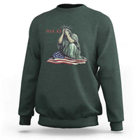 Statue of Liberty Anti ICE Deportation Human Rights Protest Sweatshirt