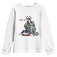 Statue of Liberty Anti ICE Deportation Human Rights Protest Youth Sweatshirt