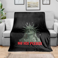 No Ice Please Throw Blanket Statue of Liberty Crying Anti ICE Deportation Human Rights