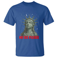 No Ice Please T Shirt Statue of Liberty Crying Anti ICE Deportation Human Rights