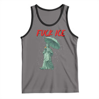Statue of Liberty Crying Anti ICE Protest Meme Tank Top