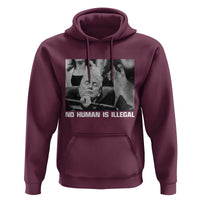 No Human Is Illegal Hoodie Funny Cat Anti ICE Meme