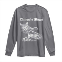 Funny Cat Anti ICE Meme Long Sleeve Shirt