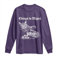 Funny Cat Anti ICE Meme Long Sleeve Shirt