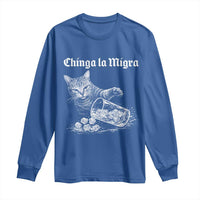 Funny Cat Anti ICE Meme Long Sleeve Shirt