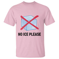 No Ice Please T Shirt Subtle Anti ICE Deportation Human Rights
