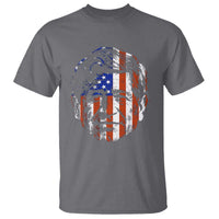 Cesar Chavez T Shirt Hispanic Heritage Month American Flag Portrait