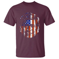 Cesar Chavez T Shirt Hispanic Heritage Month American Flag Portrait